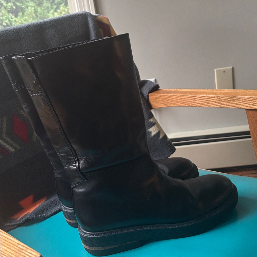 SARTO By Franco Sarto Black Ankle Boots